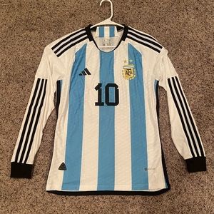 Size L Messi #10 Argentina Wc Home